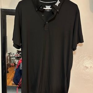 PXG Black Golf Polo Shirt